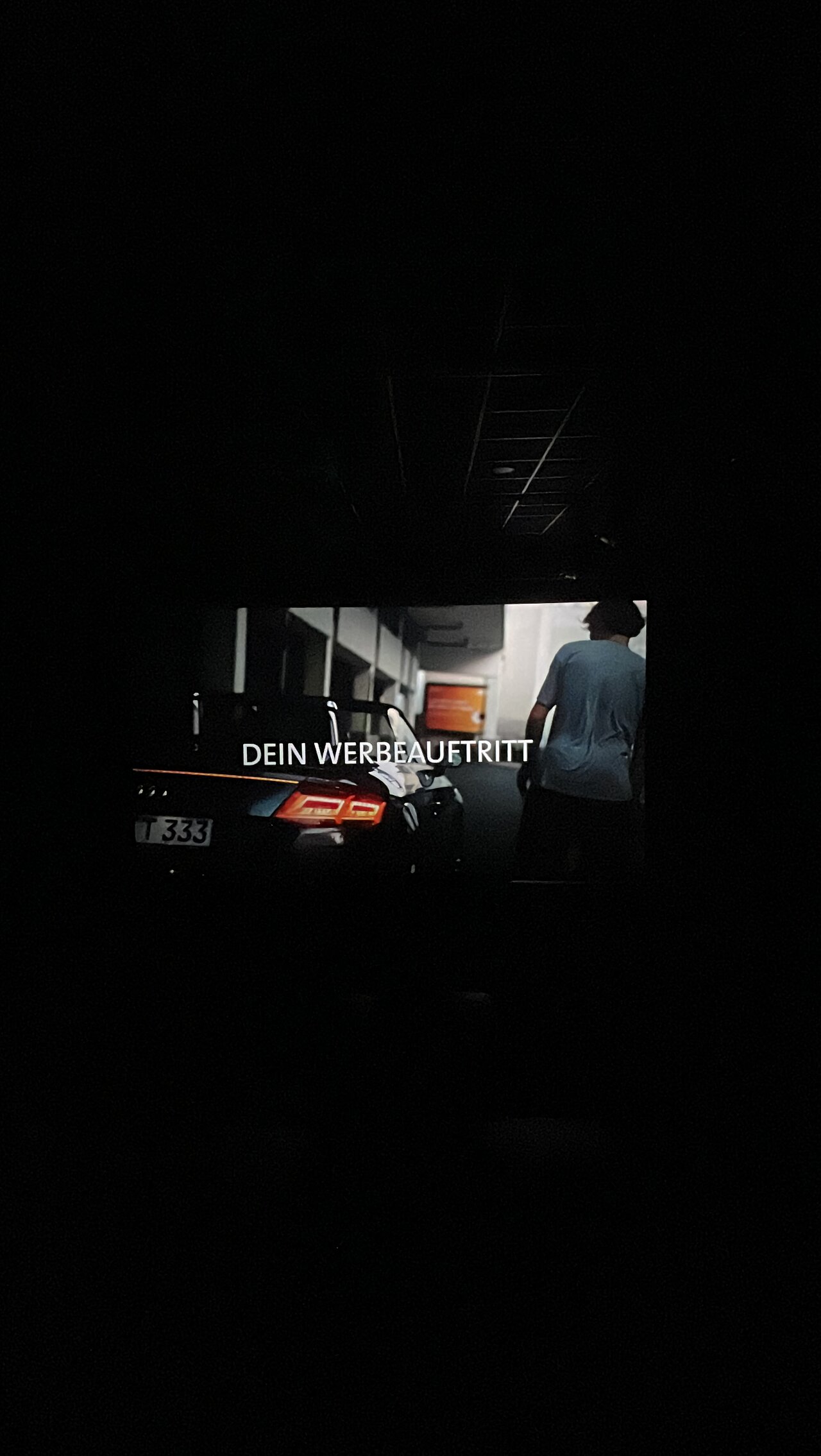 Kinospot der awk Aussenwerbung im Odeon in Koblenz